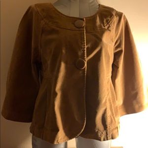 Bandolino corduroy bolero/capelet